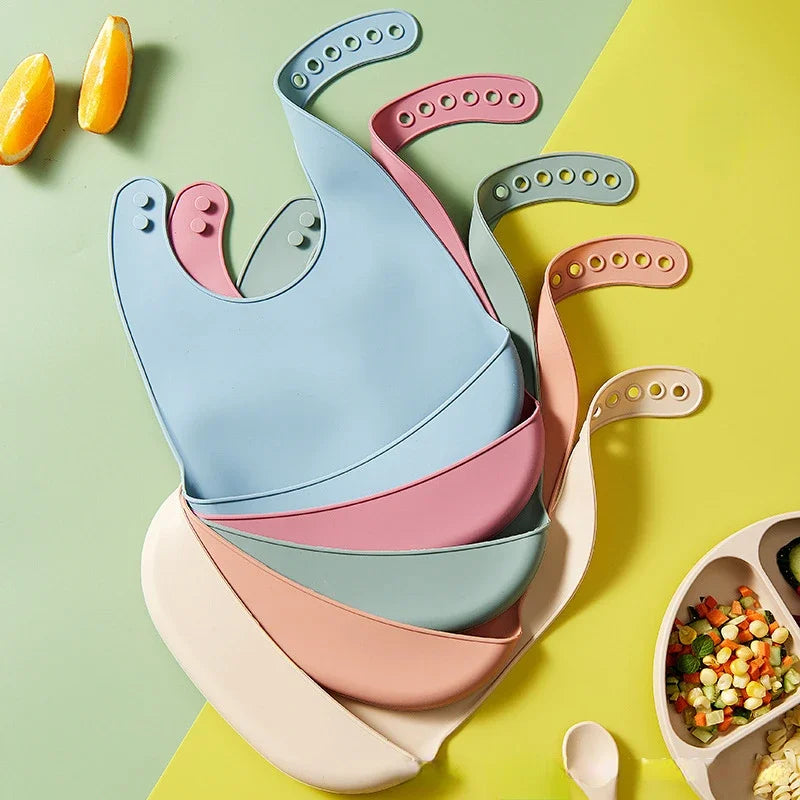 Bavoir bébé silicone