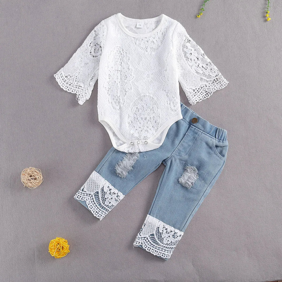 Ensemble vêtement bébé fille