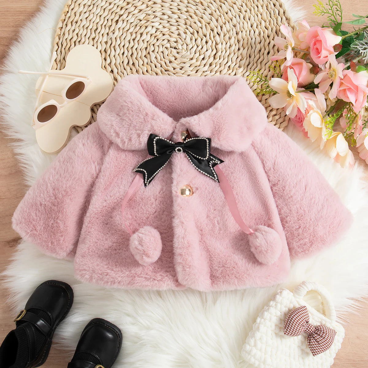 Manteau hiver bébé fille