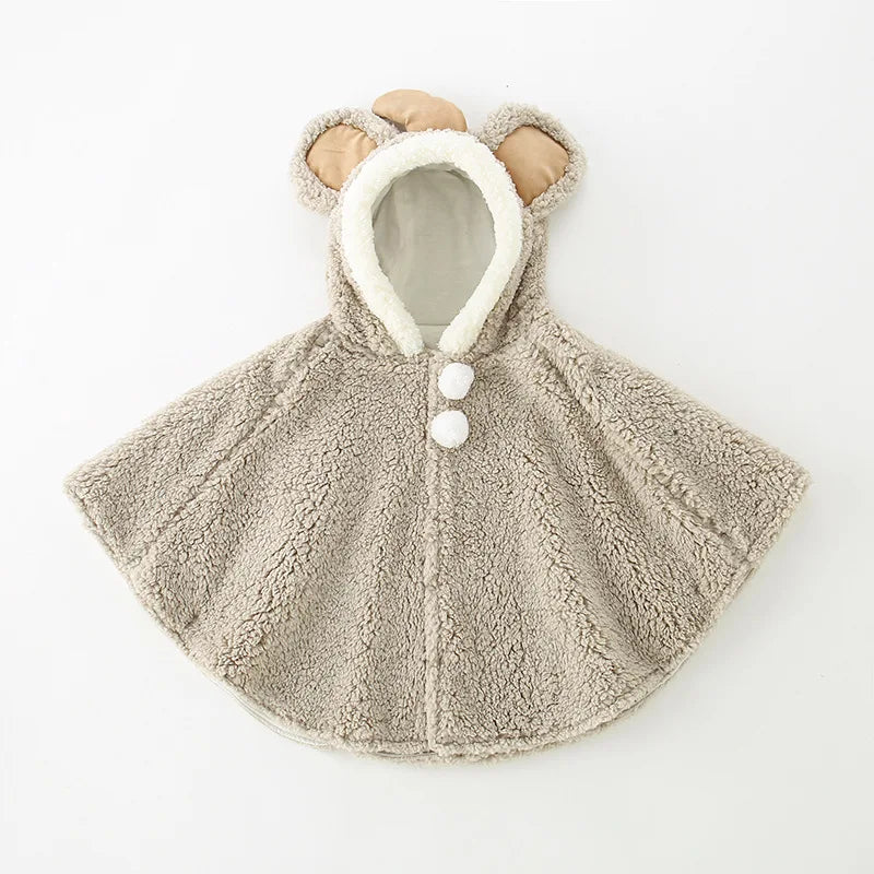 Manteau poncho bébé