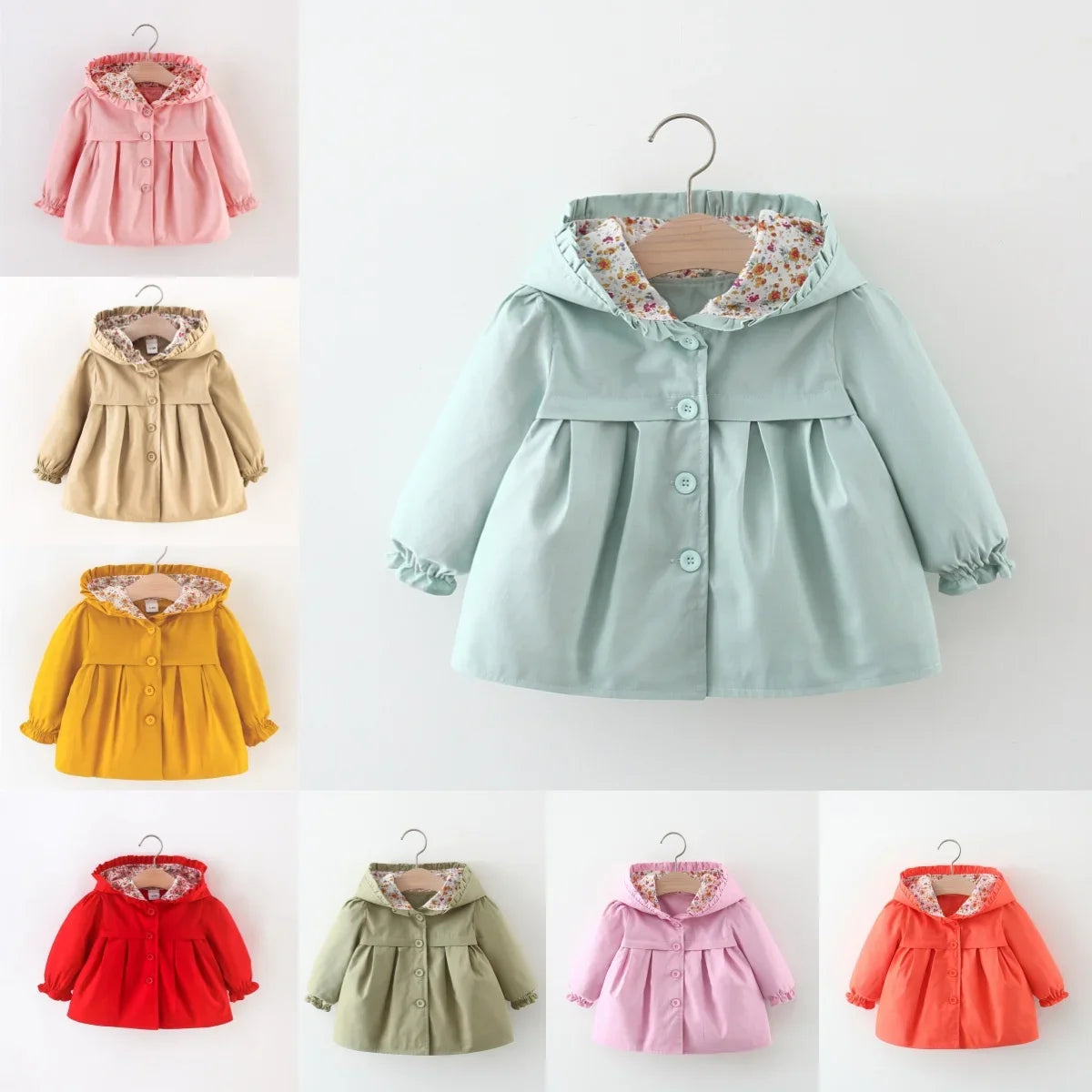 Manteau printemps/automne bébé