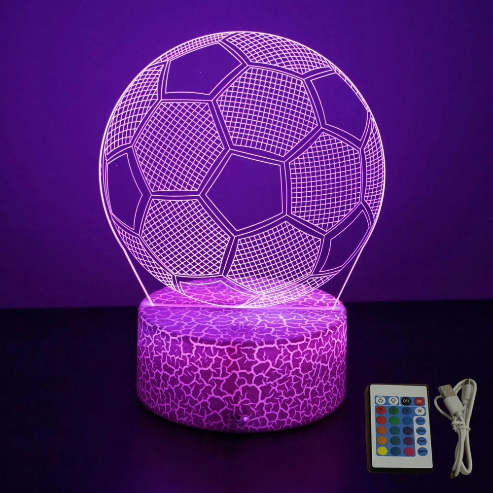 Veilleuse bébé sport