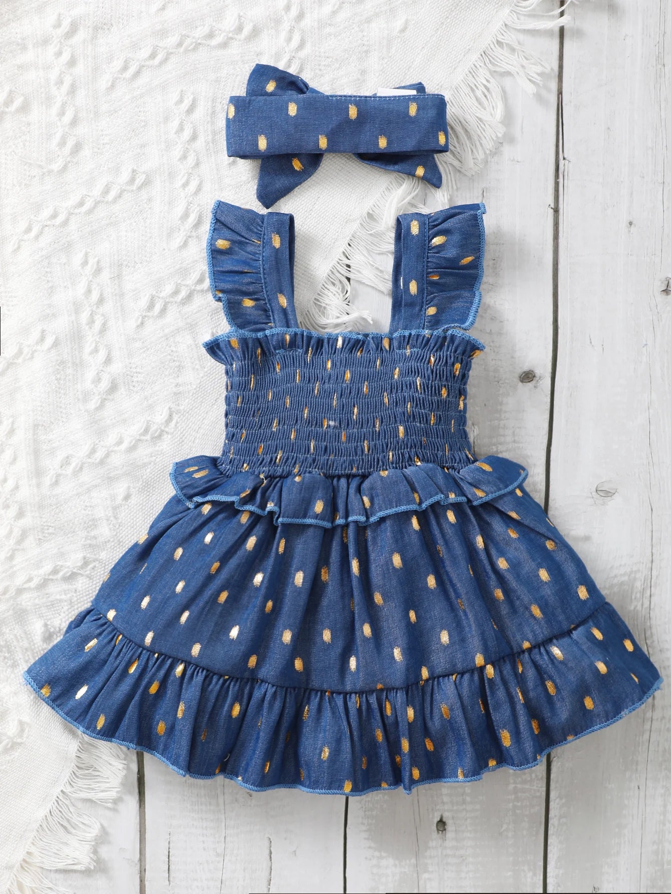 Robe vêtement bébé fille