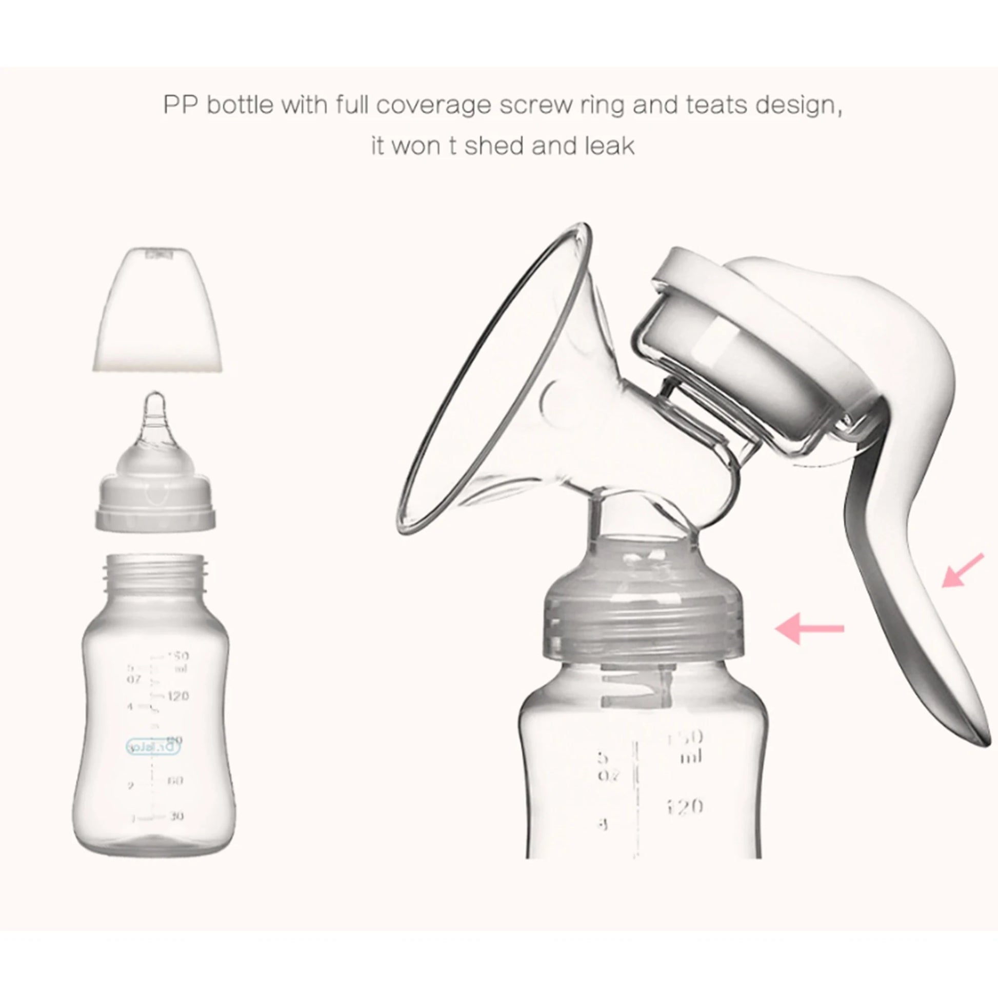 Tire-lait manuel simple