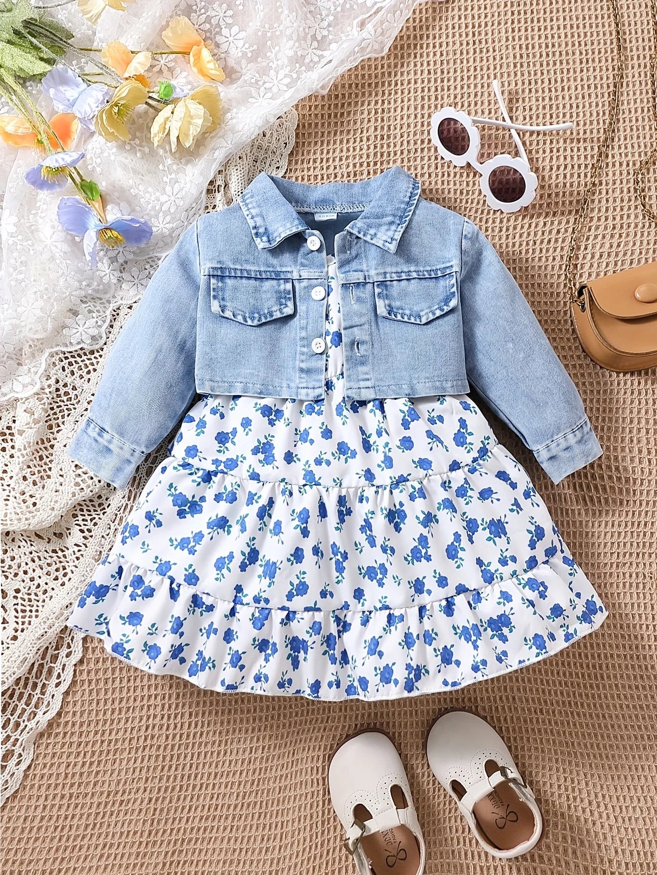 Ensemble vêtement bébé fille
