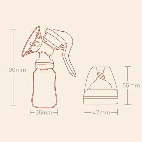 Tire-lait manuel simple