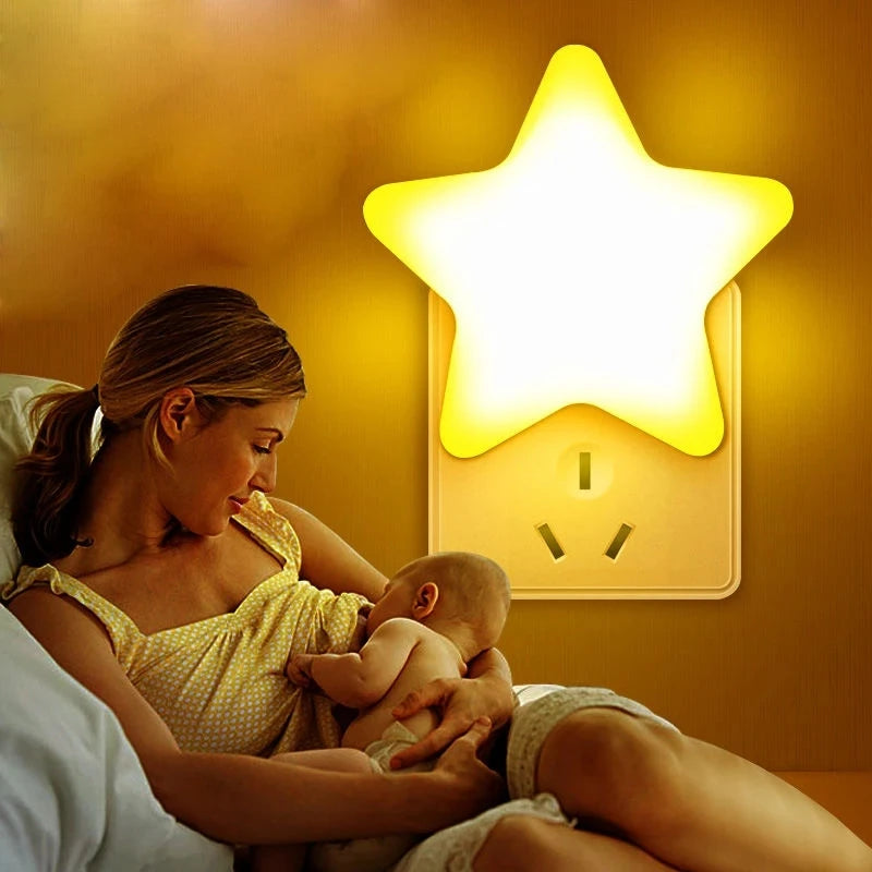 Veilleuse bébé étoile