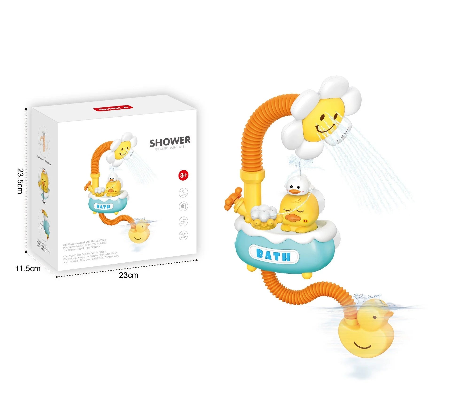 Jouet sensoriel bébé bain