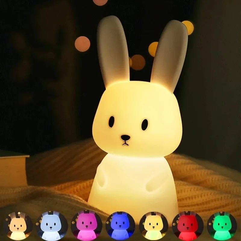 Veilleuse bébé lapin